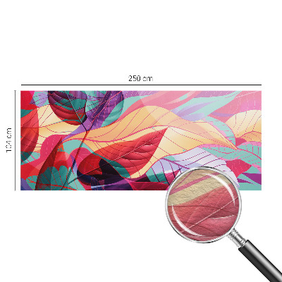 Flis fototapeta Abstraktni listi