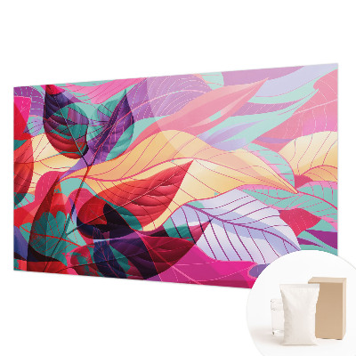 Flis fototapeta Abstraktni listi