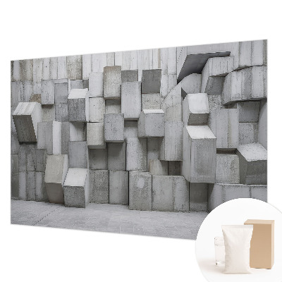 Tiskana fototapeta flis Betonski bloki