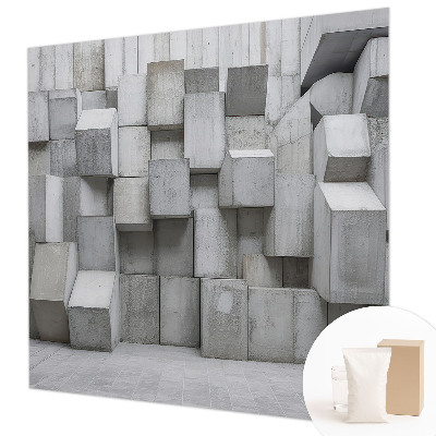 Tiskana fototapeta flis Betonski bloki