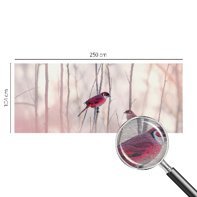 Netkana fototapeta z motivom ptičjega para