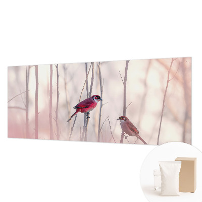 Netkana fototapeta Ptičji par