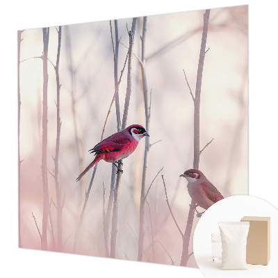 Netkana fototapeta Ptičji par