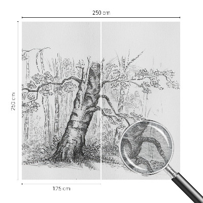 Fototapeta za steno z motivom gozdnega drevesa