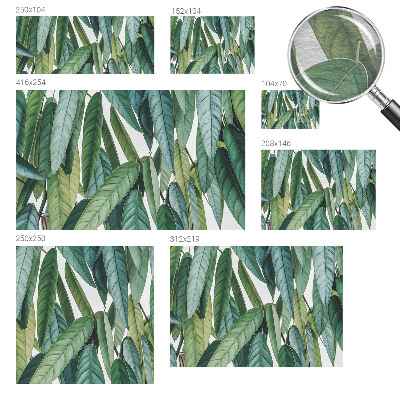 Fototapeta po meri Naravni listi