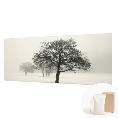 Flis fototapeta za otroško sobo z motivom zimskih dreves