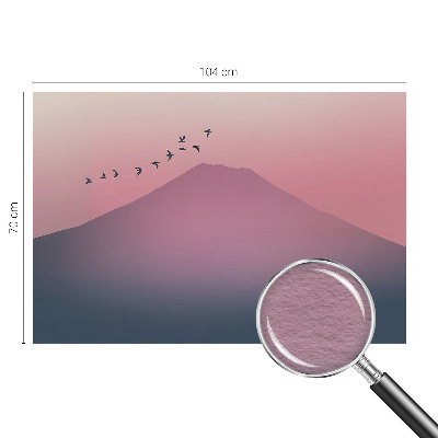 Moderna fototapeta z motivom gorskega zahoda