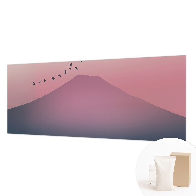 Moderna fototapeta z motivom gorskega zahoda