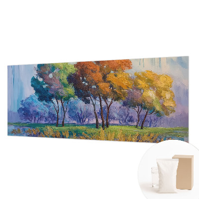 Netkana fototapeta Abstrakcija drevesa