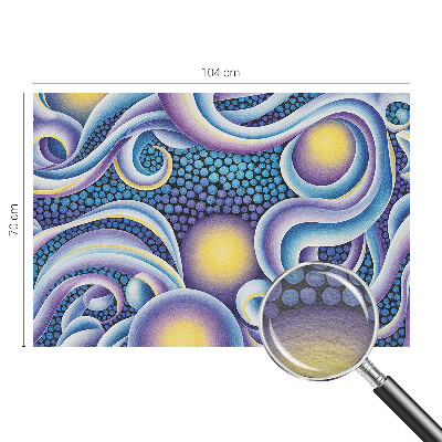 Foto tapeta Barviti vrtinci