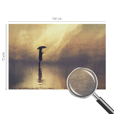 Fototapeta za dnevno sobo s skrivnostnim prizorom