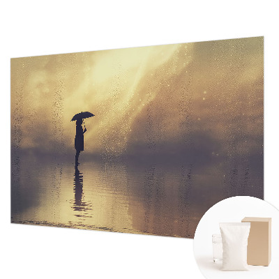 Fototapeta za dnevno sobo s skrivnostnim prizorom