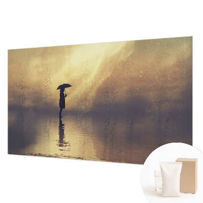Fototapeta za dnevno sobo s skrivnostnim prizorom