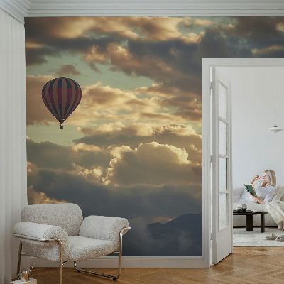 Moderna fototapeta z motivom balona v oblakih