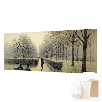 Dekorativna fototapeta z motivom mirnega parka
