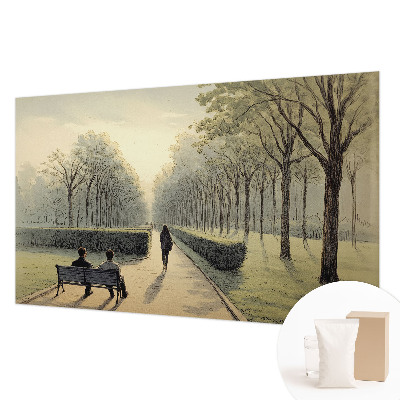 Dekorativna fototapeta z motivom mirnega parka