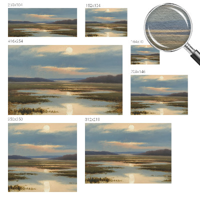 Stenska dekoracija fototapeta Atmosferska pokrajina