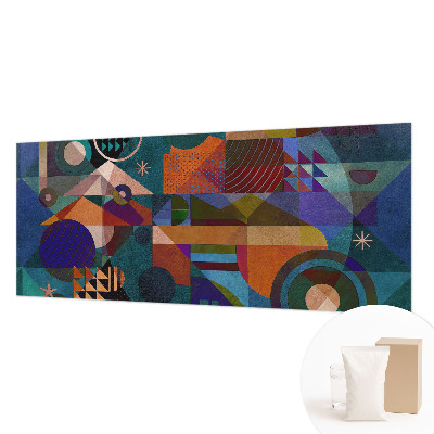 Flis fototapeta z motivom geometrijske umetnosti