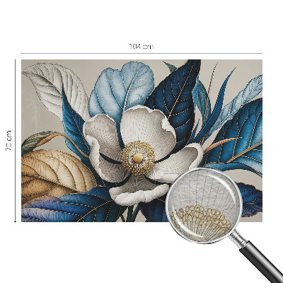 Tiskana fototapeta flis z motivom elegantne flore