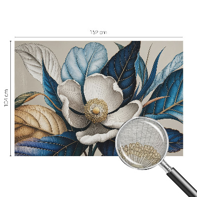 Tiskana fototapeta flis z motivom elegantne flore