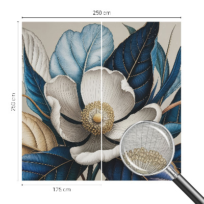 Tiskana fototapeta flis z motivom elegantne flore