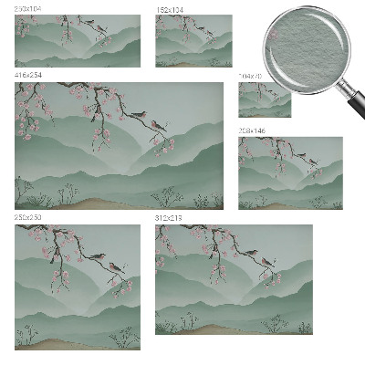 Stenska fototapeta flis Japonska serenada