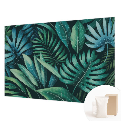 Fototapeta za dnevno sobo Tropski listi