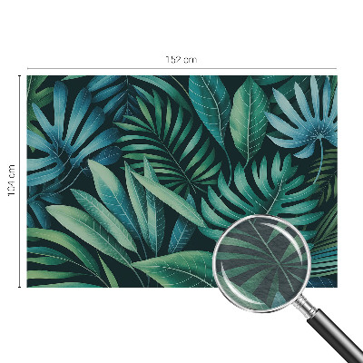 Fototapeta za dnevno sobo Tropski listi