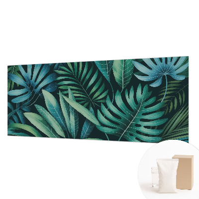 Fototapeta za dnevno sobo Tropski listi