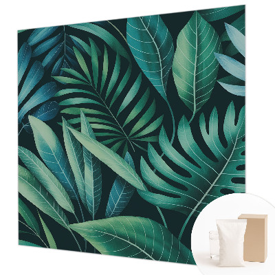 Fototapeta za dnevno sobo Tropski listi