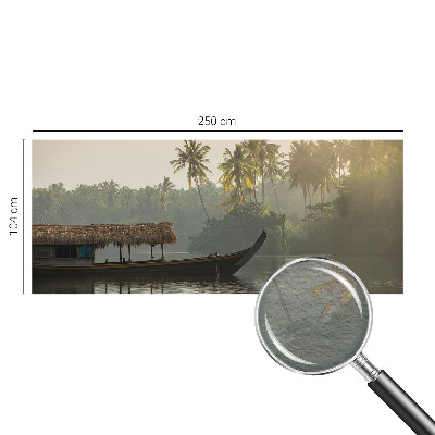 Stenska fototapeta flis s tropskim motivom