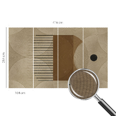 Fototapeta po meri z vzorcem Geometrija harmonije po meri naročila