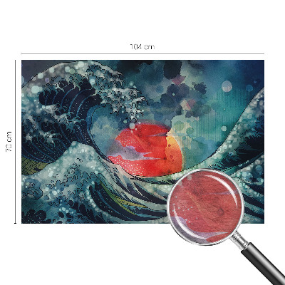 Fototapeta za spalnico z motivom oceanskega vzhoda