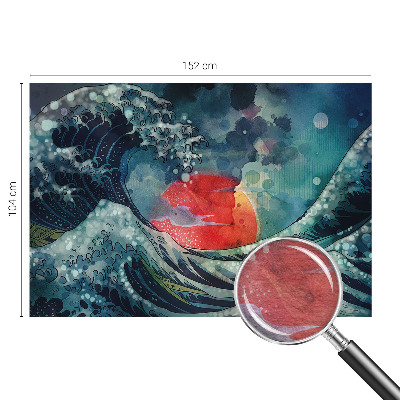 Fototapeta za spalnico z motivom oceanskega vzhoda