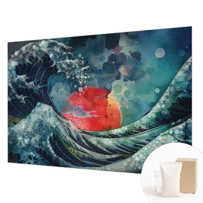 Fototapeta za spalnico z motivom oceanskega vzhoda