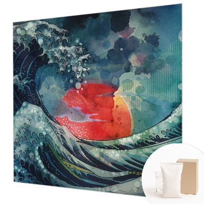 Fototapeta za spalnico z motivom oceanskega vzhoda