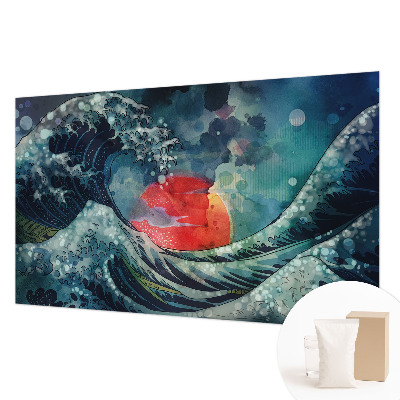 Fototapeta za spalnico z motivom oceanskega vzhoda