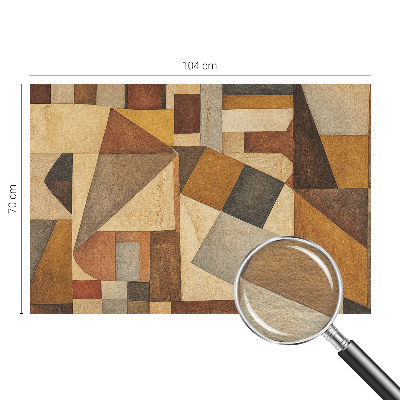 Moderna fototapeta z geometrijskim abstraktnim motivom