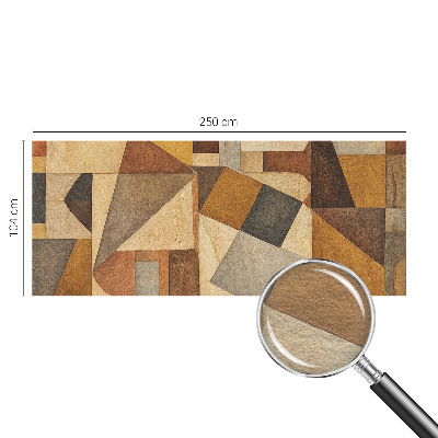 Moderna fototapeta z geometrijskim abstraktnim motivom