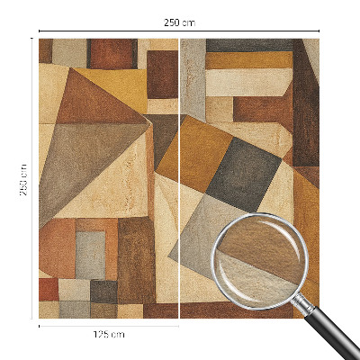 Moderna fototapeta z geometrijskim abstraktnim motivom