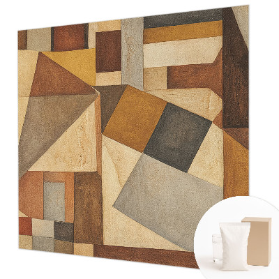 Moderna fototapeta z geometrijskim abstraktnim motivom