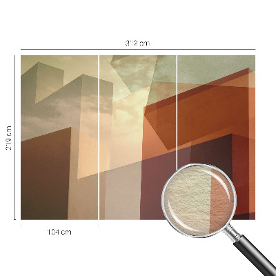 Dekorativna fototapeta Abstraktne oblike