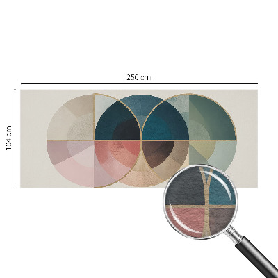Fototapeta s tiskom z geometričnim motivom