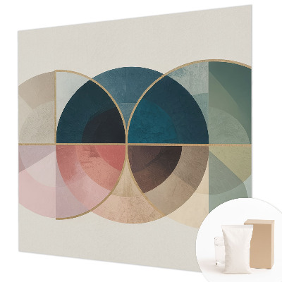 Fototapeta s tiskom z geometričnim motivom