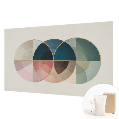 Fototapeta s tiskom z geometričnim motivom