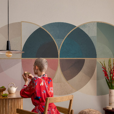 Fototapeta s tiskom z geometričnim motivom