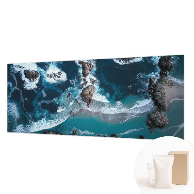 Netkana fototapeta z motivom oceanskega vala