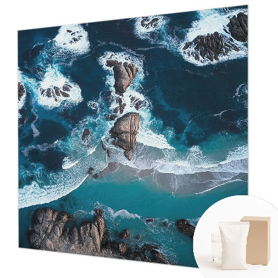 Netkana fototapeta z motivom oceanskega vala