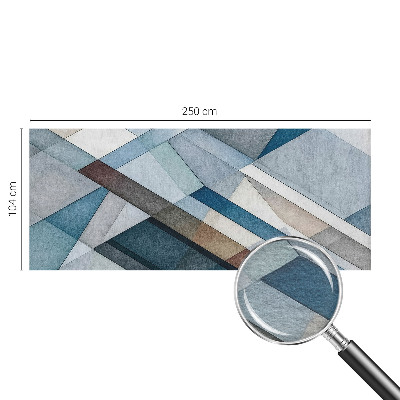 Flis fototapeta z abstraktno geometrijo