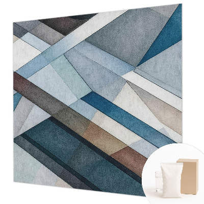 Flis fototapeta z abstraktno geometrijo